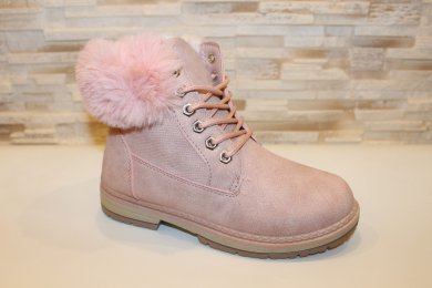Ботинкі жіночі зимові рожеві С221 - SvitStyle