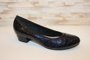 Туфлі жіночі темно-сині на підборах Т1608 - 8611478 - SvitStyle