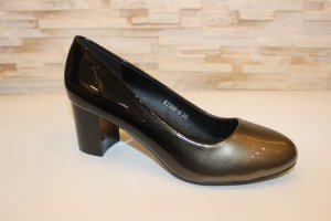 Туфлі жіночі сірі на підборах Т1610 - 8611480 - SvitStyle