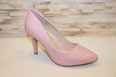 Туфлі жіночі рожеві на підборах Т1665 - SvitStyle