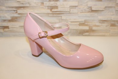 Туфлі жіночі рожеві на підборах Т1672 - SvitStyle