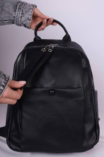 Рюкзак жіночий чорний код 7-073 - SvitStyle
