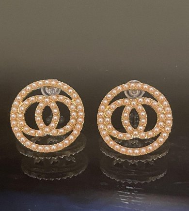 Сережки жіночі круглі золотисті код 2341 - SvitStyle