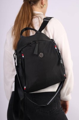 Рюкзак жіночий чорний код 7-9023 - SvitStyle
