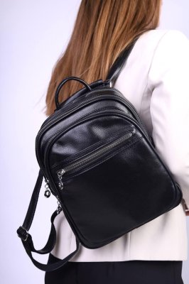 Рюкзак жіночий чорний код 7-0084 - 8613782 - SvitStyle
