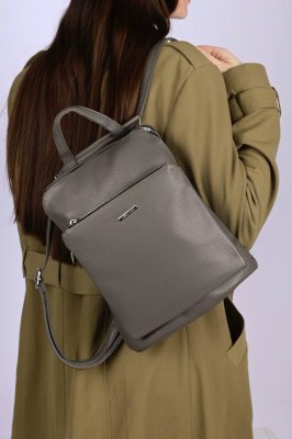 Рюкзак женский серый код 7-0127 - 8614716 - SvitStyle