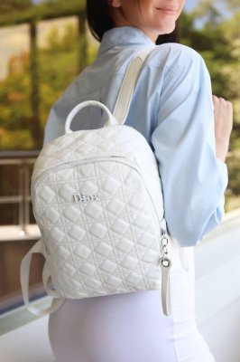 Рюкзак жіночий білий код 7-551 - SvitStyle
