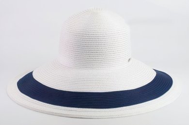 Шляпа Del Mare D 101-02.05 белый One size - SvitStyle