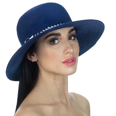 Шляпа Del Mare D 151-05 синий One size - SvitStyle