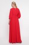 Шикарное платье в пол Вивьен красное (4)