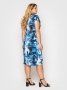 Платье женское летнее Белла голубое акварель (4)