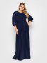 Вечернее платье Вивьен темно-синее (1)
