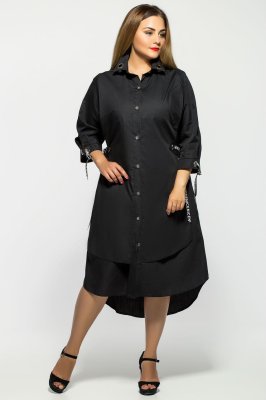 Платье женское Евгения черная - SvitStyle