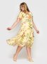 Літня шифонова сукня Катаис жовтий (1)