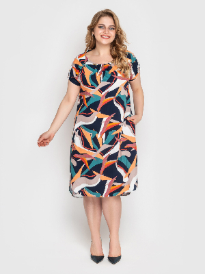 Платье летнее женское Палитра абстракция - 8587975 - SvitStyle