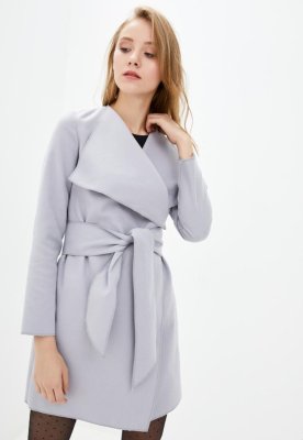 Жіноче пальто Подіум Eleganc 25238-GREY XS Сірий - 8581270 - SvitStyle