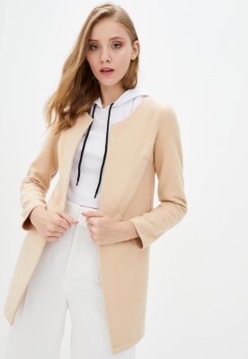 Жіночий кардиган-пальто з кашеміру Подіум Merian 25236-BEIGE XS Бежевий - SvitStyle