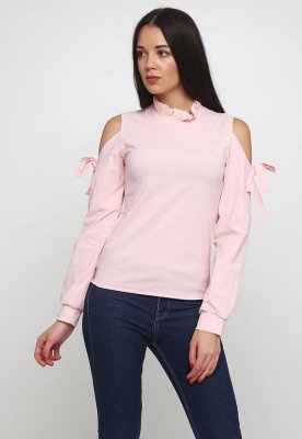 Жіноча блузка Подіум Kosmo 21260-ROSE XS Рожевий - 8581385 - SvitStyle