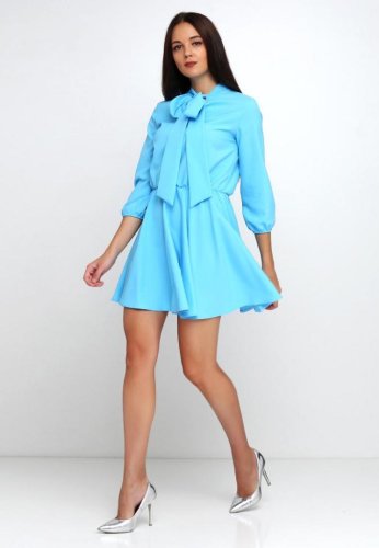 Жіноча сукня Подіум Castra 25896-LIGHT/BLUE XS Голубий - SvitStyle