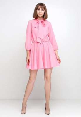 Жіноча сукня Подіум Castra 25896-ROSE XS Рожевий - 8581431 - SvitStyle