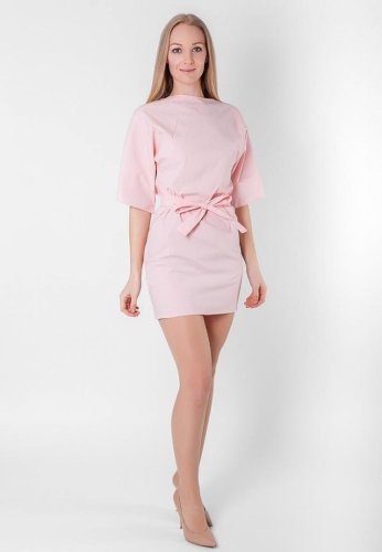 Жіноча сукня Подіум Aves 25864-ROSE XS Рожевий - SvitStyle