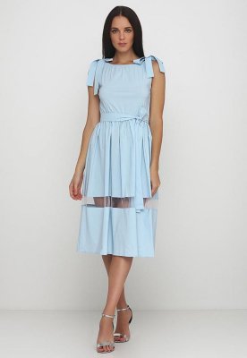 Жіноча сукня Подіум Gisalle 25857-LIGHT/BLUE XS Голубий - 8581494 - SvitStyle