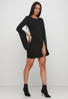 Жіноча сукня Подіум Ebigail 23731-BLACK XS Чорний - 8581617 - SvitStyle