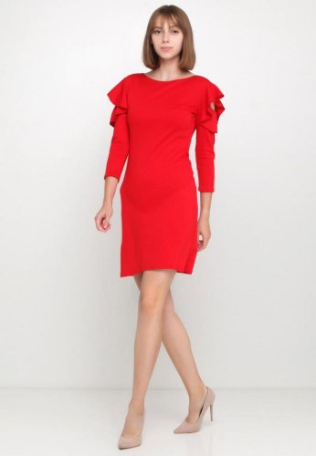 Жіноче плаття Подіум Hanna 23509-RED XS Червоний - SvitStyle