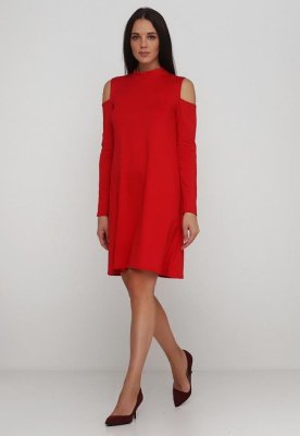 Жіноче плаття Подіум Ella 23508-RED XS Червоний - 8581637 - SvitStyle