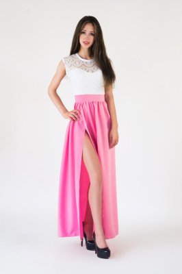 Жіноче плаття Подіум Sedano 21343-ROSE XS Рожевий - 8581726 - SvitStyle