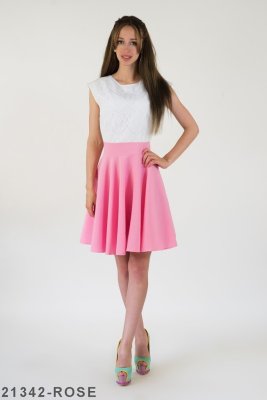 Жіноче плаття Подіум Allora 21342-ROSE XS Рожевий - SvitStyle