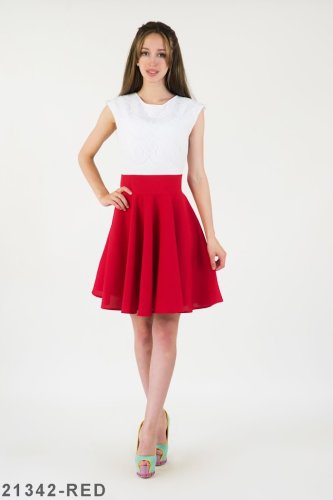 Жіноче плаття Подіум Allora 21342-RED XS Червоний - SvitStyle