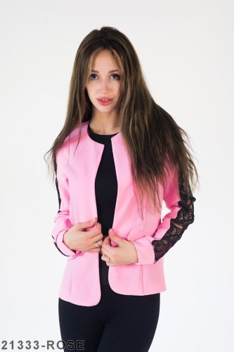 Жіночий піджак Подіум Darline 21333-ROSE XS Рожевий - SvitStyle