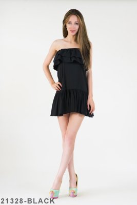 Жіноче плаття Подіум Lisa 21328-BLACK XS Чорний - 8581816 - SvitStyle