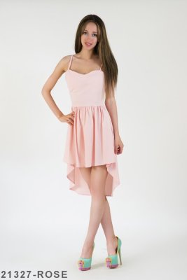 Жіноче плаття Подіум Jaden 21327-ROSE XS Рожевий - 8581818 - SvitStyle