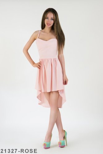 Жіноче плаття Подіум Jaden 21327-ROSE XS Рожевий - SvitStyle