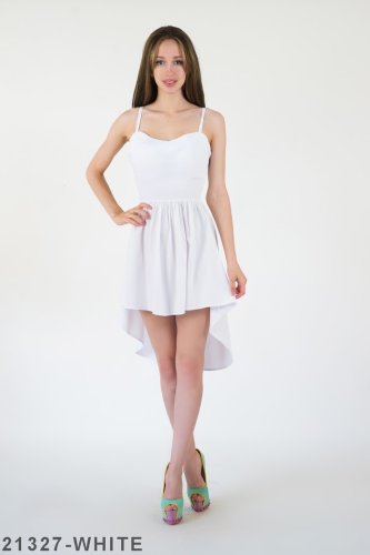 Жіноче плаття Подіум Jaden 21327-WHITE XS Білий - SvitStyle