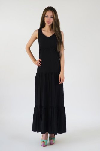 Жіноче плаття Подіум Belly 21324-BLACK XS Чорний - SvitStyle