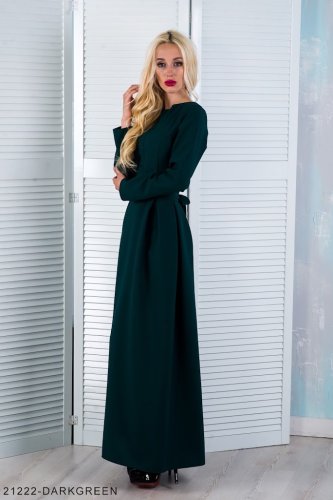 Жіноче плаття Подіум Sonia 21222-DARKGREEN XS Зелений - SvitStyle