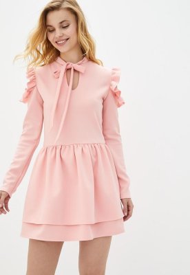 Жіноче плаття Подіум Miller 21164-ROSE XS Рожевий - 8581998 - SvitStyle