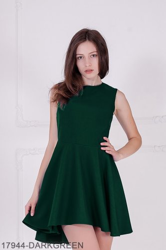 Жіноче плаття Подіум Kendis 17944-DARKGREEN XS Зелений - SvitStyle