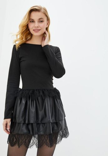 Жіноче плаття Подіум Sabrina 21115-BLACK XS Чорний - SvitStyle