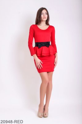 Жіноче плаття Подіум Marisa 20948-RED XS Червоний - 8582161 - SvitStyle