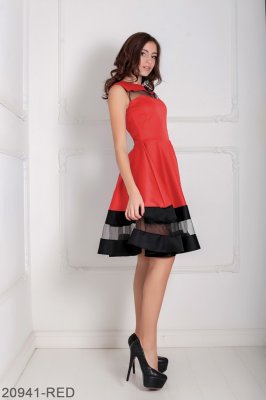 Жіноче плаття Подіум Valentine 20941-RED XS Червоний - 8582167 - SvitStyle