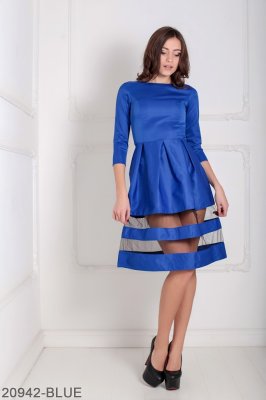 Жіноче плаття Подіум Tionna 20942-BLUE XS Синій - 8582169 - SvitStyle