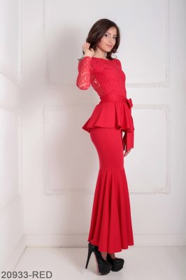 Жіноче плаття Подіум Adelis 20933-RED XS Червоний - 8582187 - SvitStyle