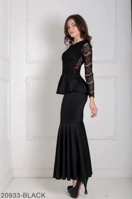 Жіноче плаття Подіум Adelis 20933-BLACK XS Чорний - 8582189 - SvitStyle