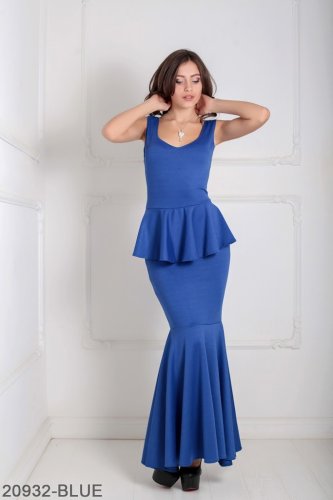 Жіноче плаття Подіум Andrea 20932-BLUE XS Синій - SvitStyle