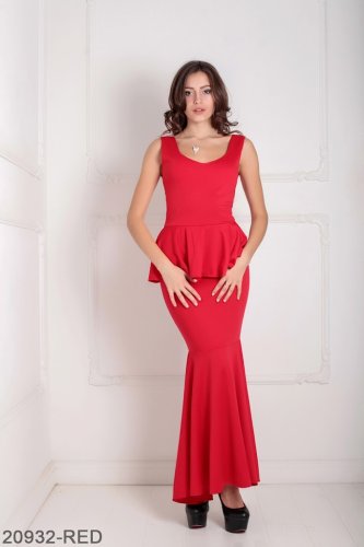 Жіноче плаття Подіум Andrea 20932-RED XS Червоний - SvitStyle