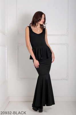 Жіноче плаття Подіум Andrea 20932-BLACK XS Чорний - SvitStyle